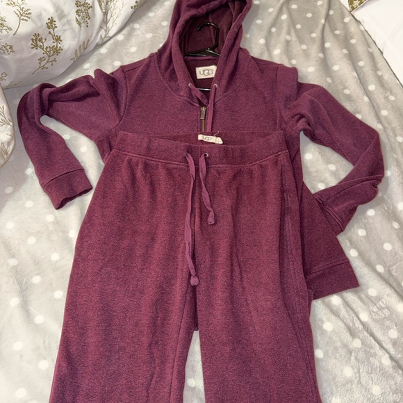 UGG Plum Hooded Lounge Set - Picture 6 of 6